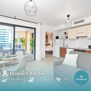 Vue Monaco & Tour Odeon - Terrasse - Parking - Bh Appartement Beausoleil